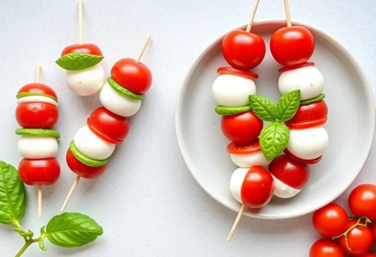 You Need These Mini Caprese Skewers in Your Life
