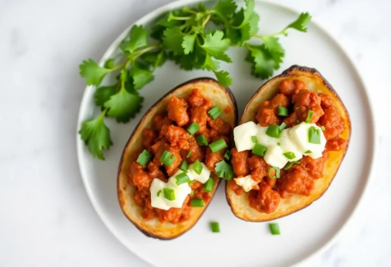 Crispy Potato Skins loaded with Melted Cheese