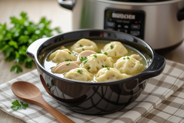 Chicken and Dumplings Slow Cooker