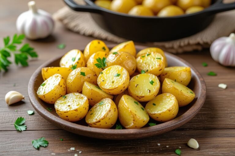 Garlic Herb Roasted Potatoes