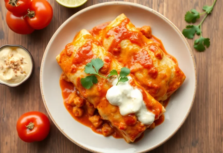 Mexican Enchiladas Suizas