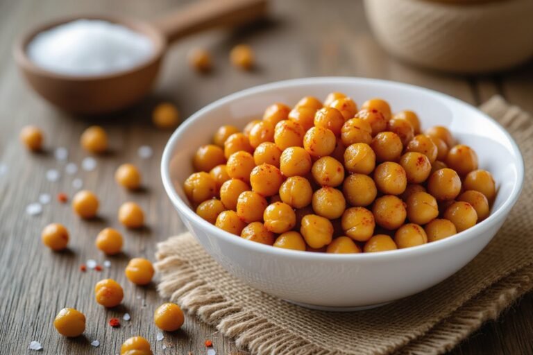 Spicy Roasted Chickpeas