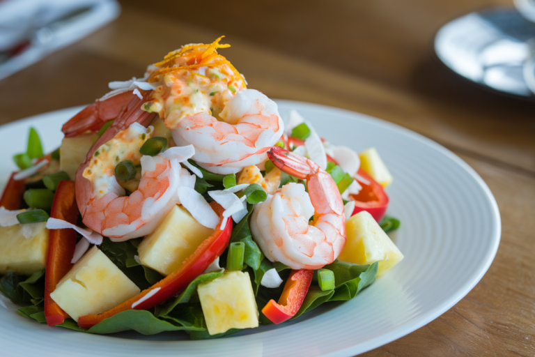 Stop Scrolling: This Tropical Shrimp & Pineapple Salad Is the 15-Minute Vacation Your Plate Deserves