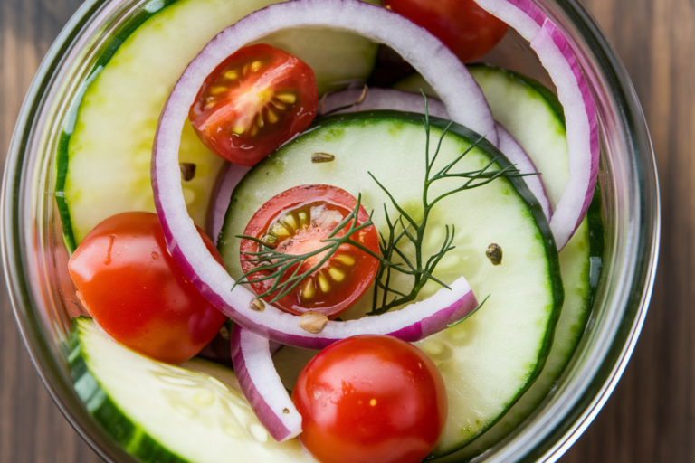 Instant Mediterranean Cucumber Salad That Slaps: Crunchy, Zesty, Ready in 5