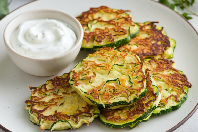 Golden, Crispy, Ridiculously Easy: Zucchini Fritters with Yogurt Dip That Disappear in Minutes