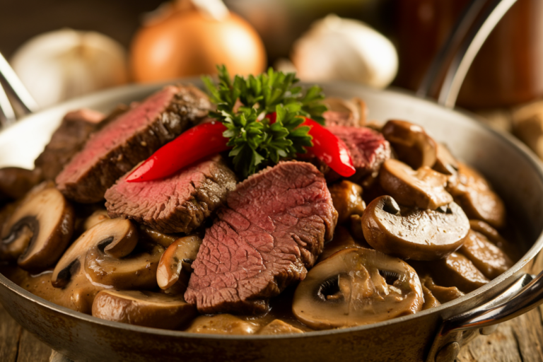Beef and Mushroom Skillet: The 25-Minute Weeknight Legend You’ll Cook on Repeat