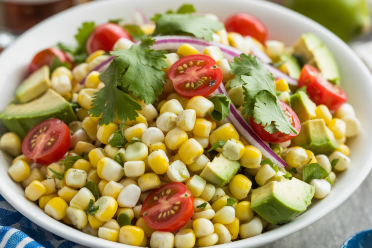 Fresh Corn & Avocado Salad That Vanishes in 5 Minutes: The No-Cook Summer Flex You’ll Crave Weekly