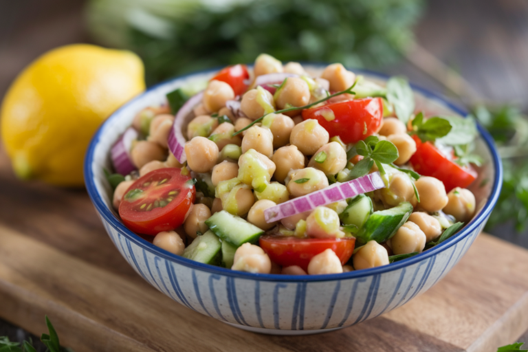 Lemon Chickpea Salad That Slaps: Bright, Zesty, 10-Minute Meal You’ll Make on Repeat