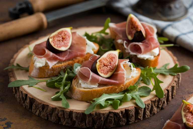 Prosciutto-Fig Crostini Finger Foods: The 10-Minute Party Trick That Makes You Look Like a Chef