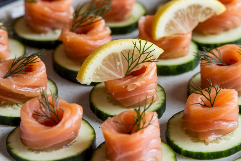 Smoked Salmon Cucumber Bites Cold Finger Food: The 10-Minute Appetizer That Makes You Look Like a Genius