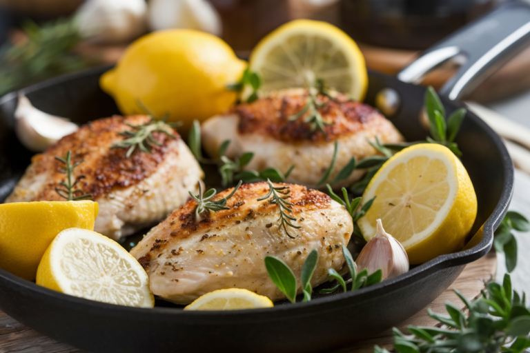 Lemon Herb Chicken Skillet That Wins Dinner in 20: Crispy, Saucy, Unbelievably Easy