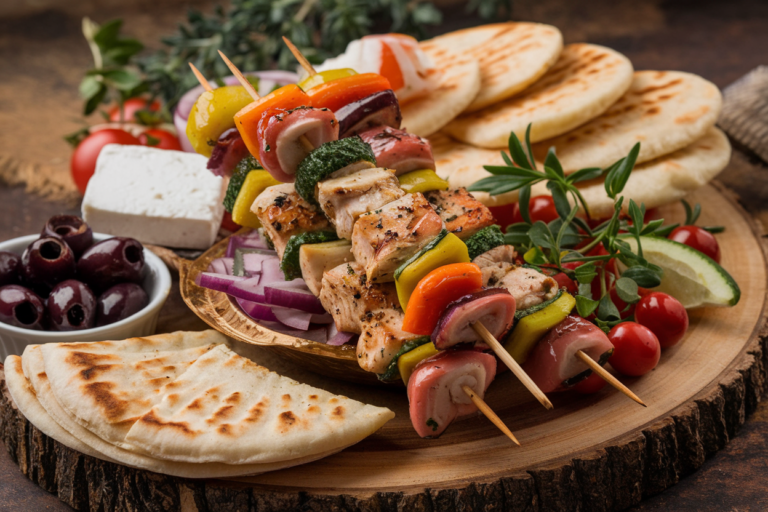 Greek Mezze Skewers Finger Foods That Vanish Before the Party Starts