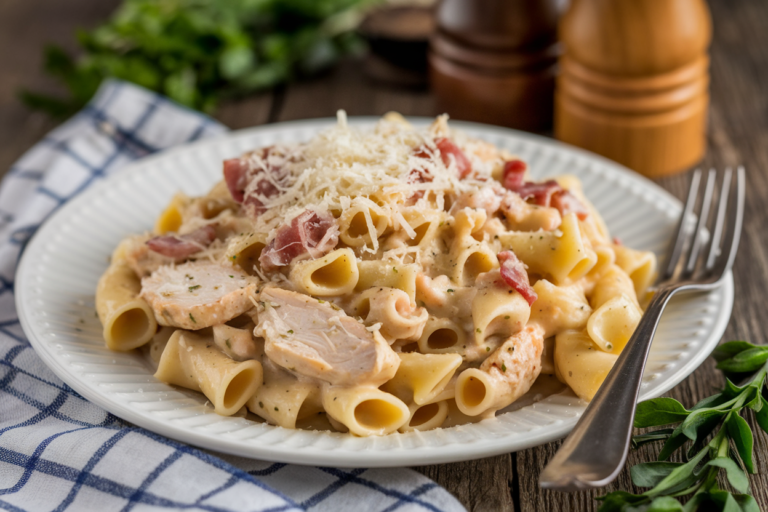Chicken Carbonara That Breaks the Internet: Creamy, Cheesy, 20-Minute Magic You’ll Crave