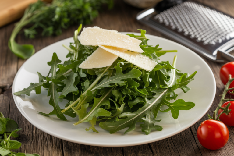 Simple Arugula Parmesan Salad: The 5-Minute Power Move Your Dinner’s Been Missing