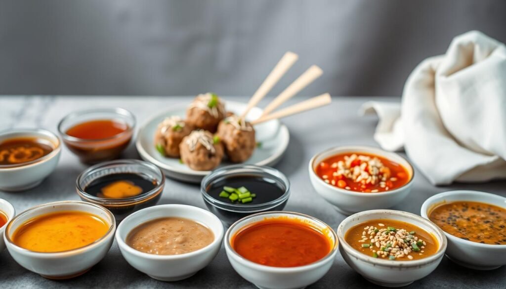 Asian Dipping Sauces for Meatballs