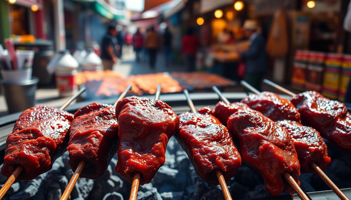 Beef Heart Anticuchos (Peruvian Skewers