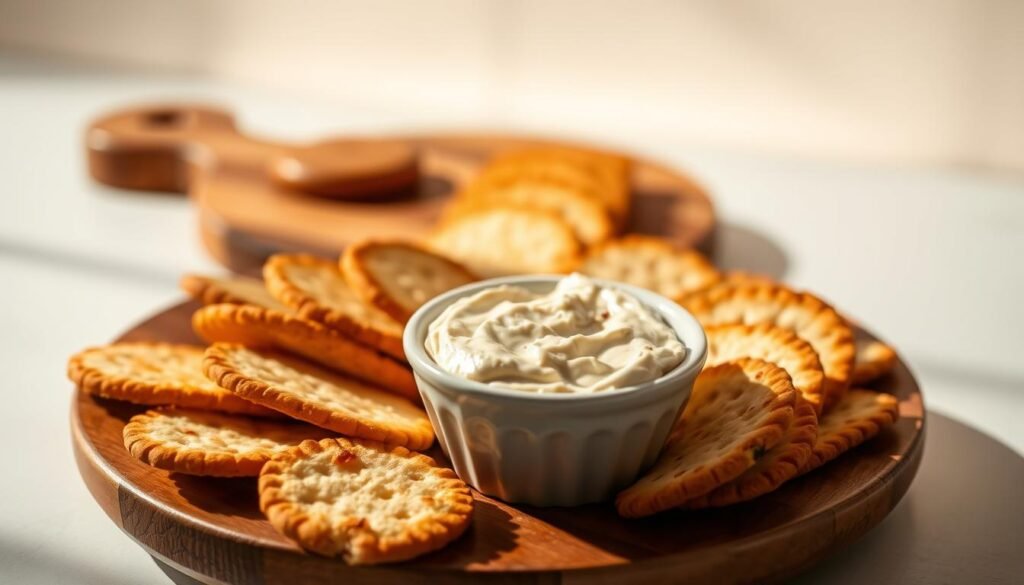 Boursin Cheese Dip Appetizer Plating Boursin Cheese Dip Appetizer Plating