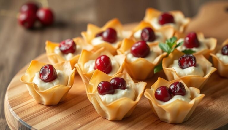 Boursin & Cranberry Phyllo Cups