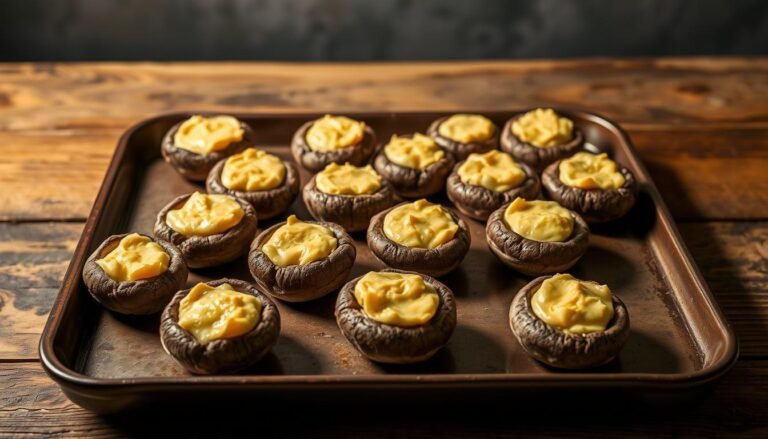 Boursin-Stuffed Mushrooms Appetizer