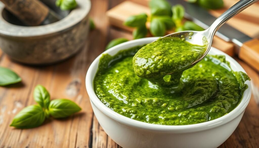 Homemade Basil Pesto Recipe