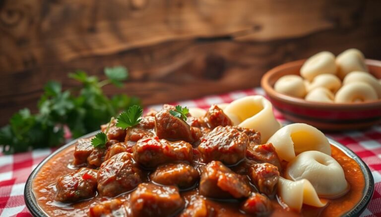 Hungarian Beef Paprikash