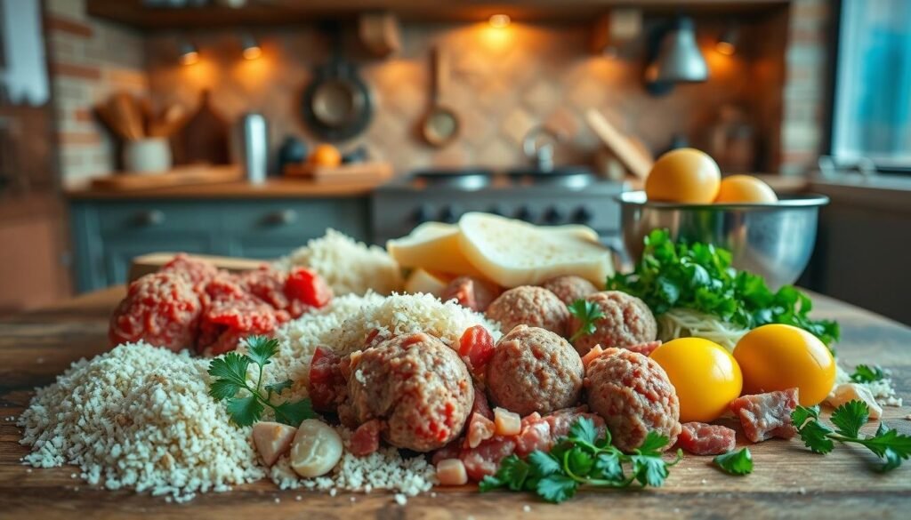 Italian Meatball Ingredients