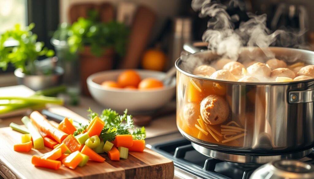 Italian Wedding Soup Recipe Preparation