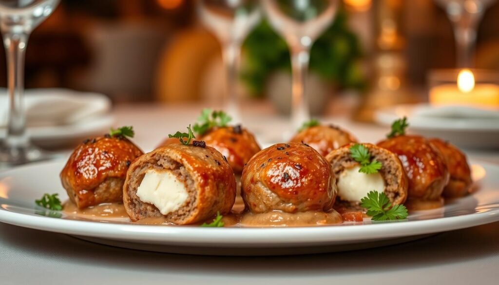 Meatball Plating Inspiration