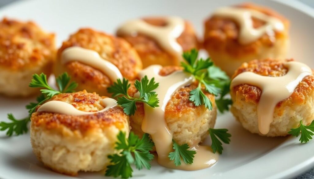 Mini Crab Cakes Appetizer
