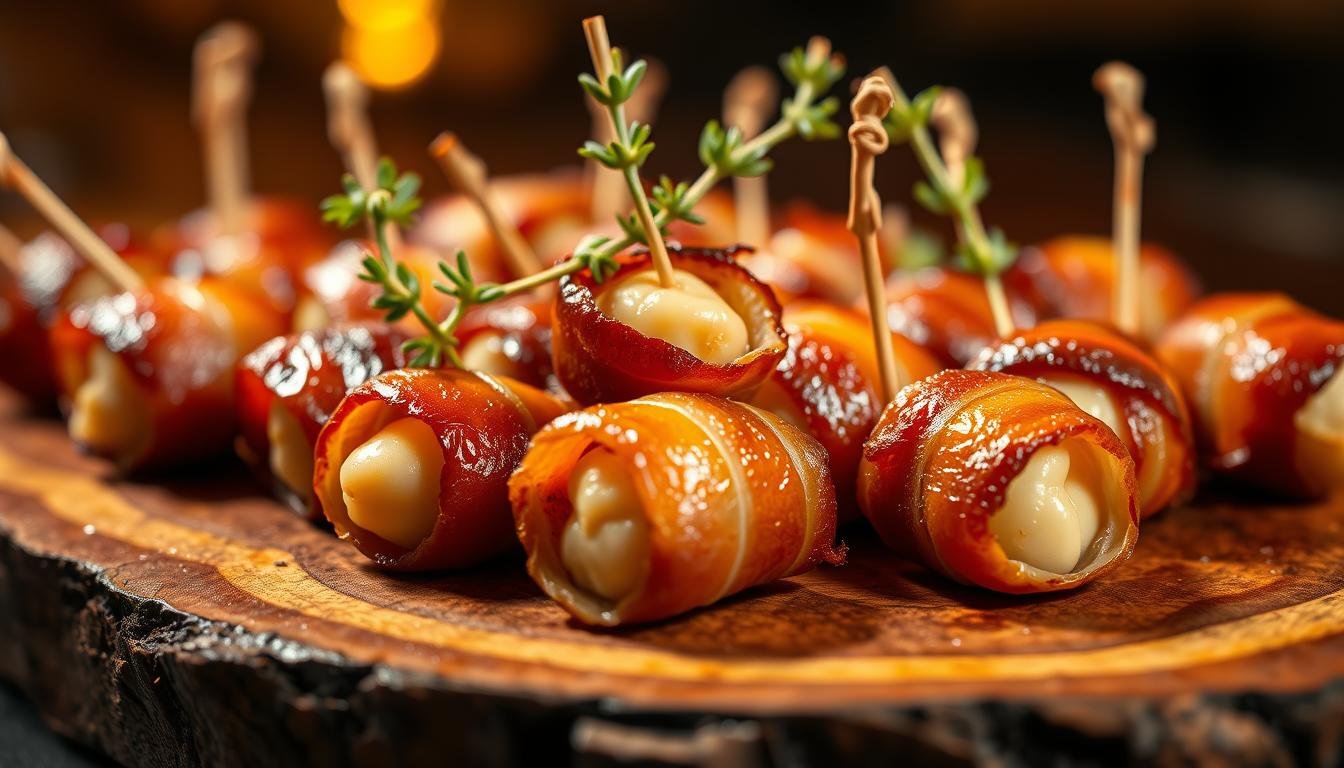 Party Bacon-Wrapped Water Chestnuts