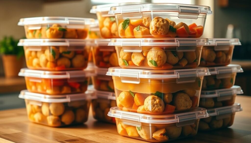 Storing Italian Wedding Soup Containers