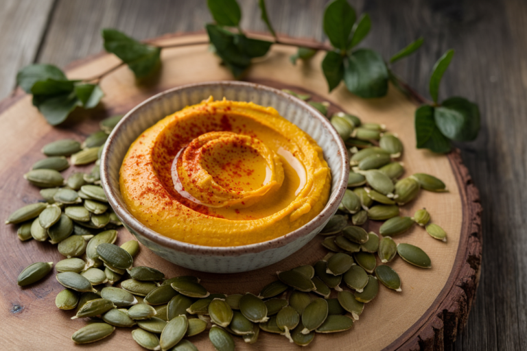 Pumpkin Hummus Appetizer That Vanishes in 5 Minutes: Creamy, Cozy, Crowd-Slaying Dip