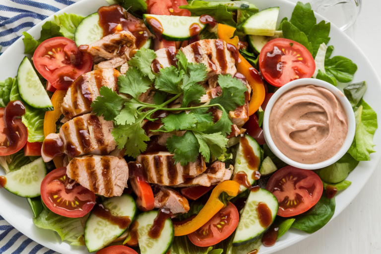 BBQ Chicken Chopped Salad That Eats Like a Summer Party (Without the Sticky Fingers)
