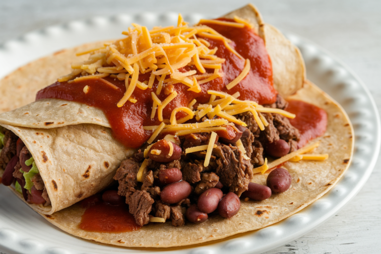 Beef & Bean Burritos That Beat Takeout: Juicy, Cheesy, and Weeknight-Crushable