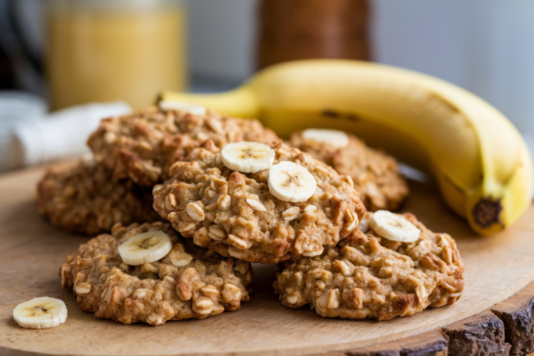 Healthy Banana Oat Cookies That Taste Like Dessert and Act Like Breakfast