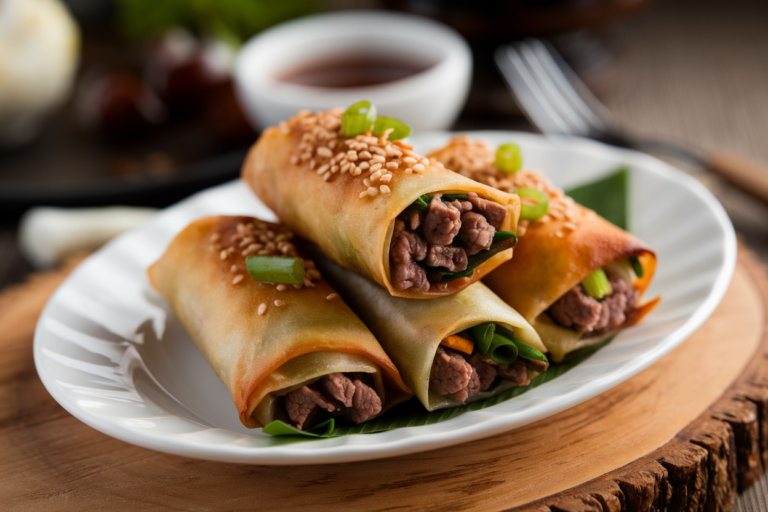 Beef & Veggie Spring Rolls That Make Takeout Jealous (And Your Friends Ask for Seconds)