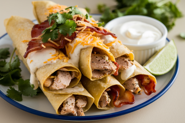 Chicken Bacon Ranch Taquitos That Break the Internet (And Your Dinner Rut)