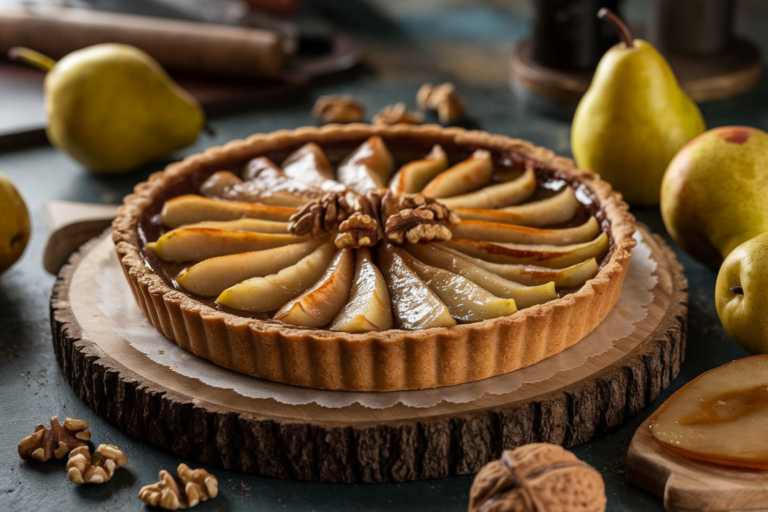 Spiced Pear Tart That Tastes Like Fall Took a Victory Lap (And Won)