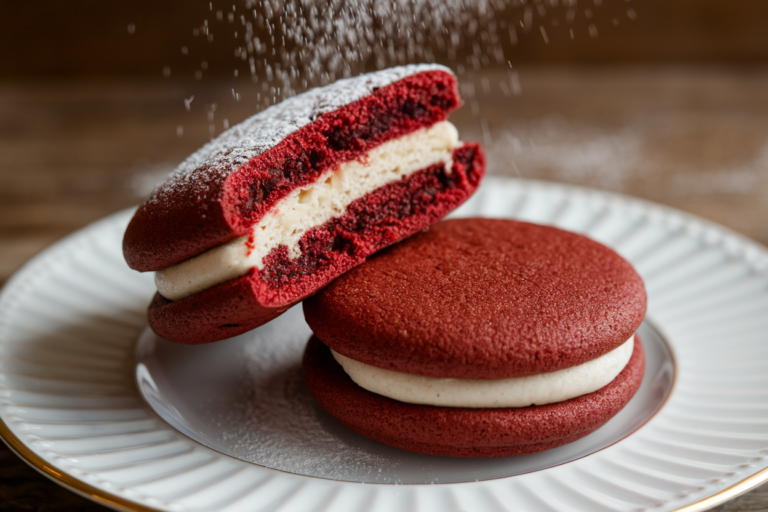 Red Velvet Whoopie Pies That Steal the Show: Bakery-Style, Pillow-Soft, and Totally Addictive