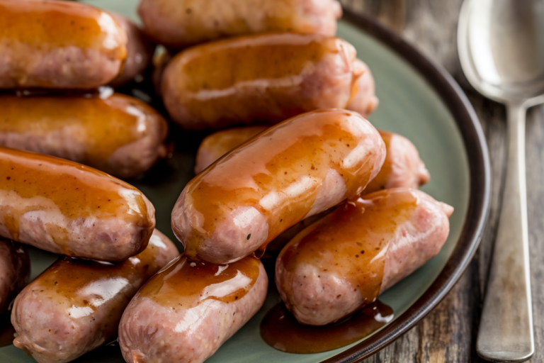 Maple Glazed Sausage Bites: The Sweet-Heat Party Snack That Vanishes in 60 Seconds