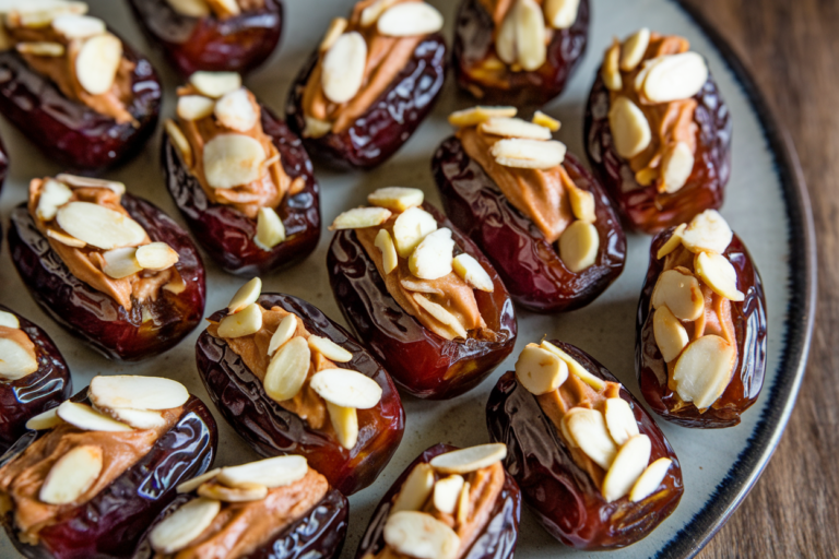 Almond Butter Stuffed Dates: The 3-Ingredient Dessert Hack That Tastes Like Candy (Without the Crash)