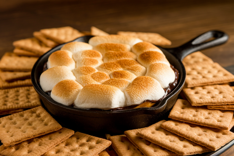 Smores Dip with Graham Crackers: The 10-Minute Crowd-Pleaser You’ll “Accidentally” Make Twice