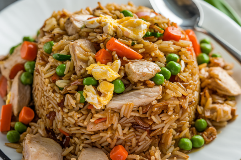 Chicken Fried Rice That Slaps: 15 Minutes, One Pan, Zero Regrets