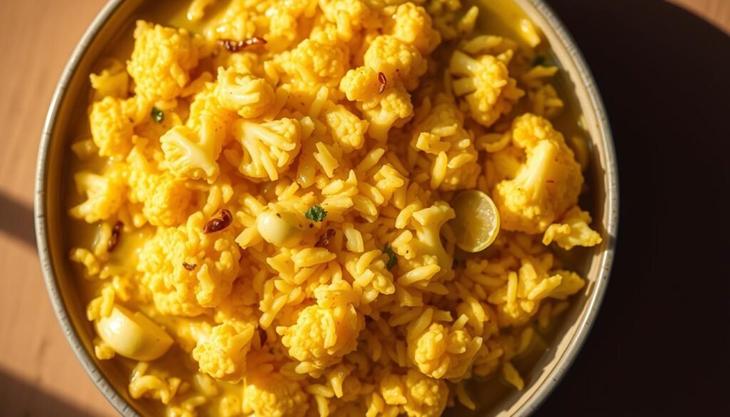 Cauliflower Rice Alternative in Keto Curry