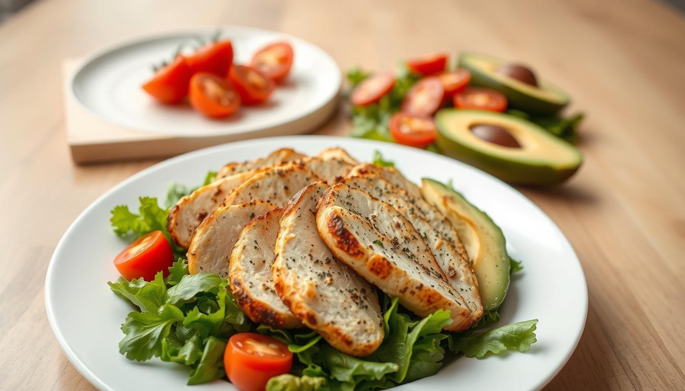 Easy Keto Chicken Avocado Salad