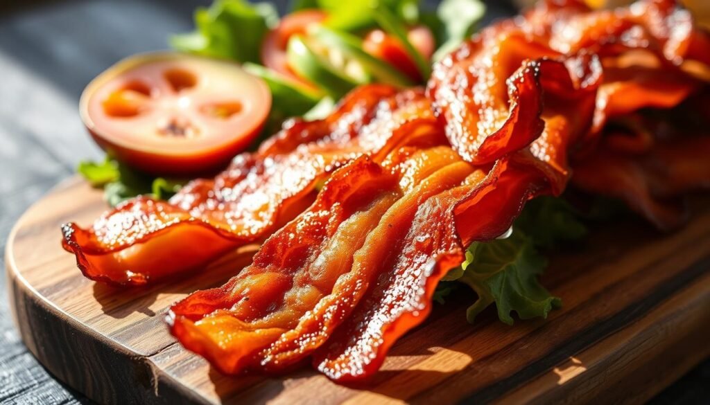 Keto Bacon Salad Selection