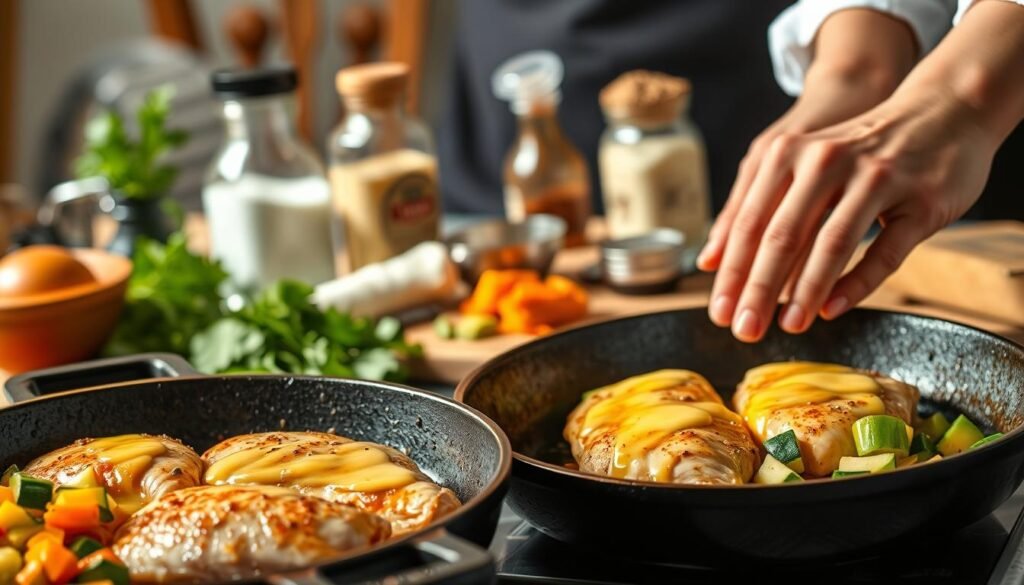 Keto Chicken Recipe Cooking Process