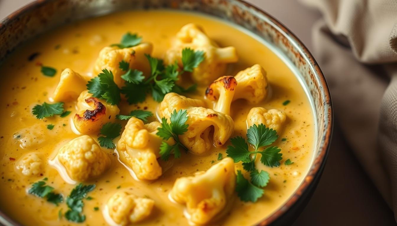Keto Coconut Curry Cauliflower