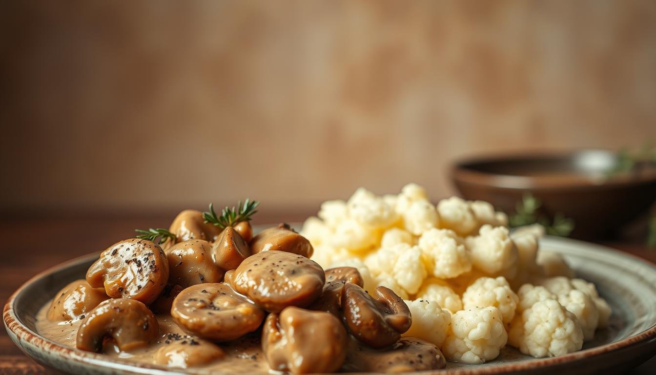 Keto Creamy Vegan Mushroom