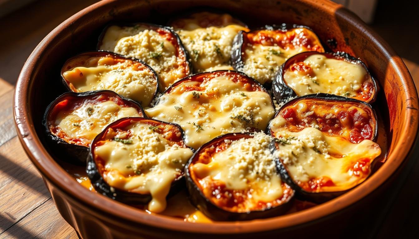 Keto Eggplant Parmesan Bake